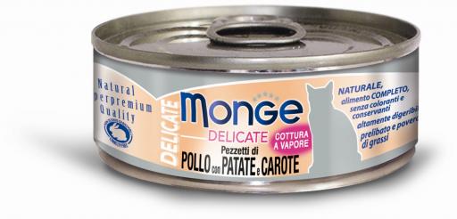 Monge Ns Wet Cat Chicken, Carrots And Potatoes