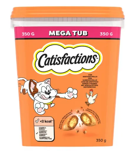 Catisfactions Premios Megabox De Pollo para Gatos