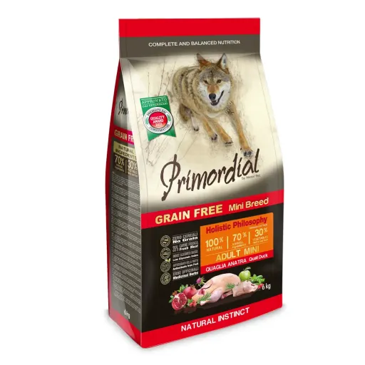 Primordial Primordial Mini Duck and Quail Dog Food