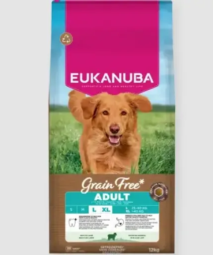 Eukanuba Adult Grain Free L Lamb Dog Food