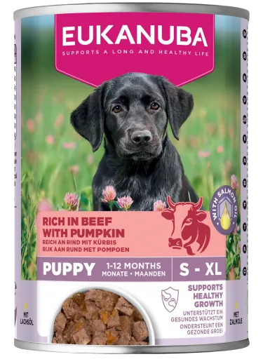 Eukanuba Puppy Beef with Pumpkin Wet Food for Dogs