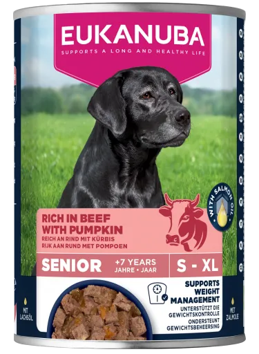 Eukanuba Beef and Pumpkin Wet Food for Senior Dogs