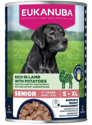 Eukanuba Lamb and Potato Wet Food for Senior Dogs