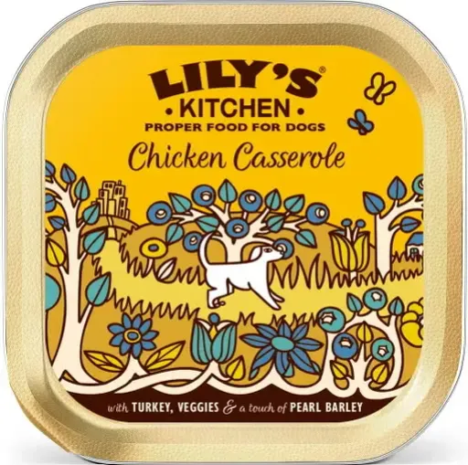Lily's Kitchen Chicken & Turkey Casserole Wet Food for Dogs