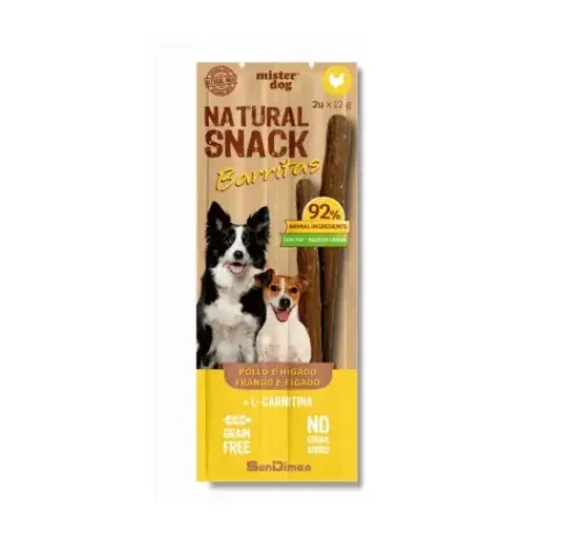Sandimas H&auml;hnchen- und Leber-Snacksticks f&uuml;r Hunde