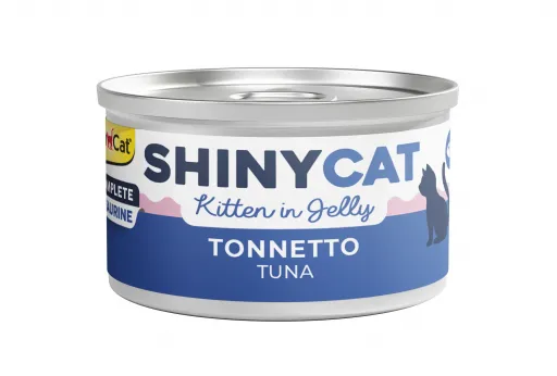 Gimcat Shiny Cat Kitten Tuna Jelly Wet Food for Cats