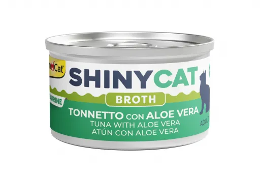 Gimcat Sc Broth Tuna and Aloe Vera Wet Food for Cats