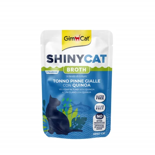 Gimcat Sc Pouch Tuna and Quinoa Broth Wet Food for Cats