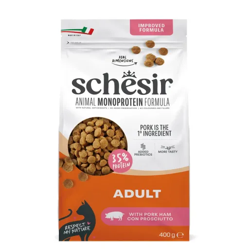 Schesir Monoprotein Pork Adult Cat Food