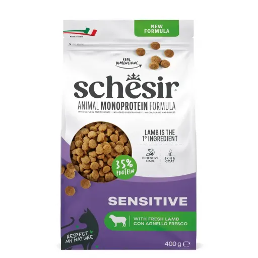 Schesir Animal Protein Sensitive Lamb Dry Food for Cats