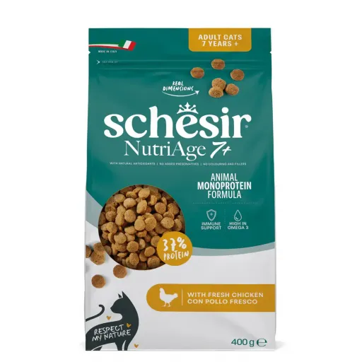 Schesir Animal Protein Nutriage 7+ Dry Food for Cats